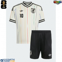 Otroški Nogometni dresi Japonska Ritsu Doan #10 Gostujoči SP 2026 Kratek Rokav (+ Kratke hlače)